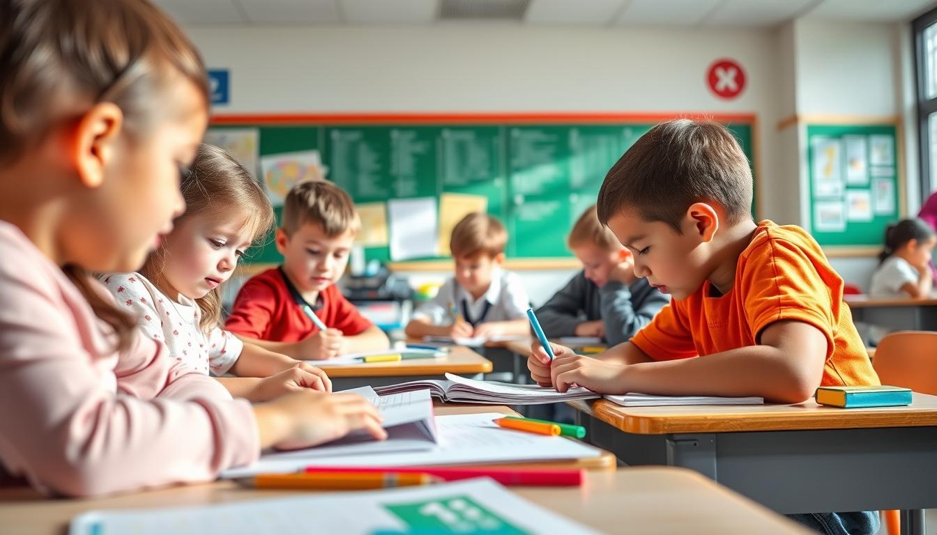 Students collaborating in study space